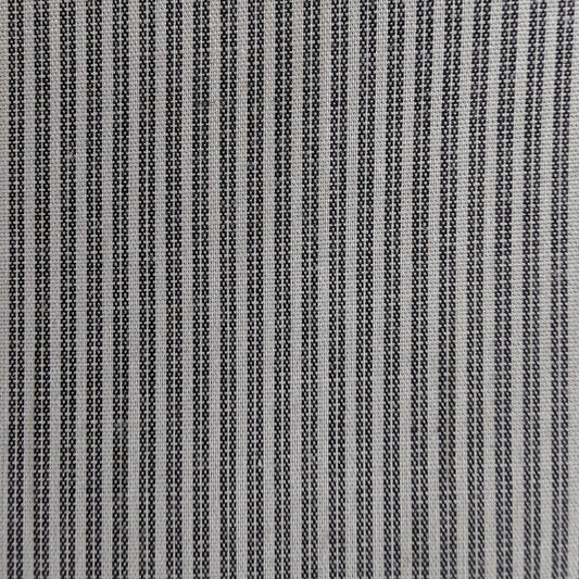 Popeline elastico rigato in cotone - COLOMBO RIGA