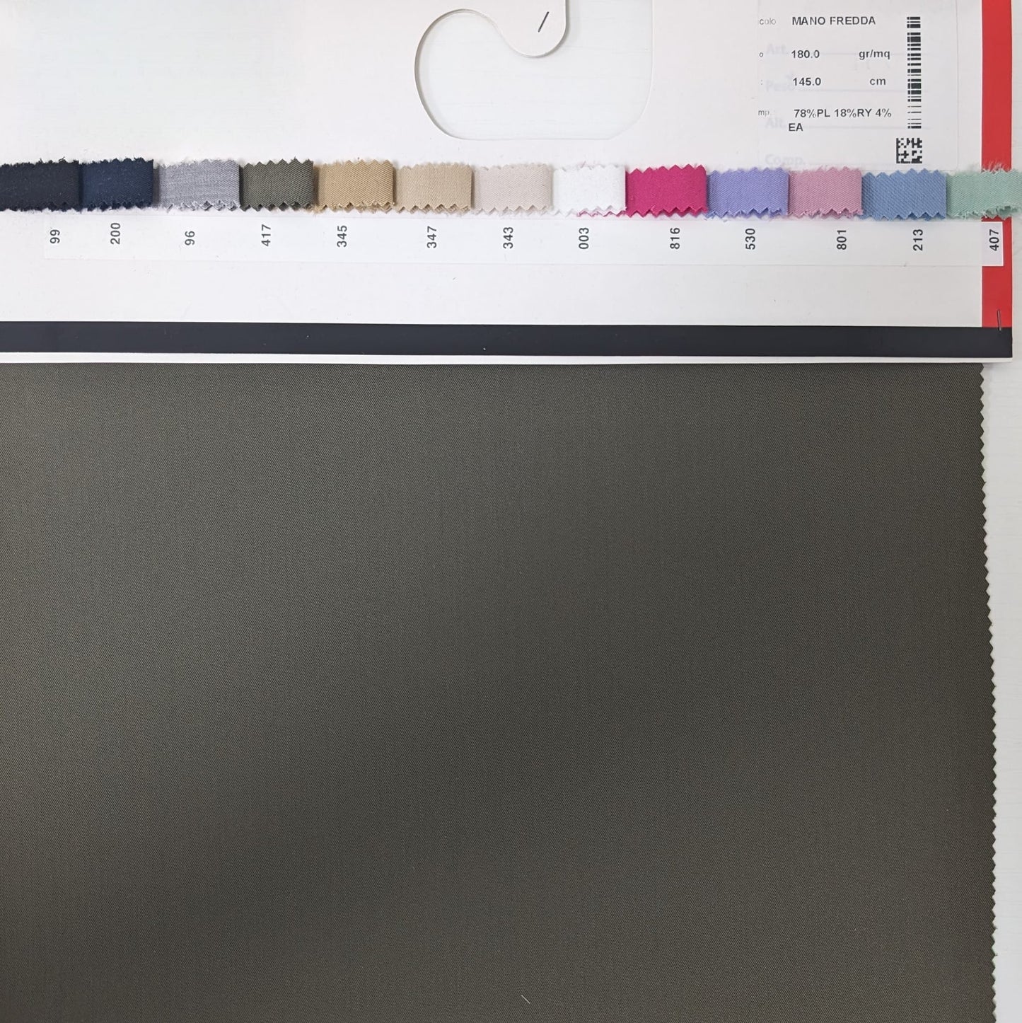 MANO FREDDA - Cartella Colore