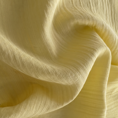 Misto Lino e Viscosa Eleganza Naturale e Trasparenze Flue - REBECCA