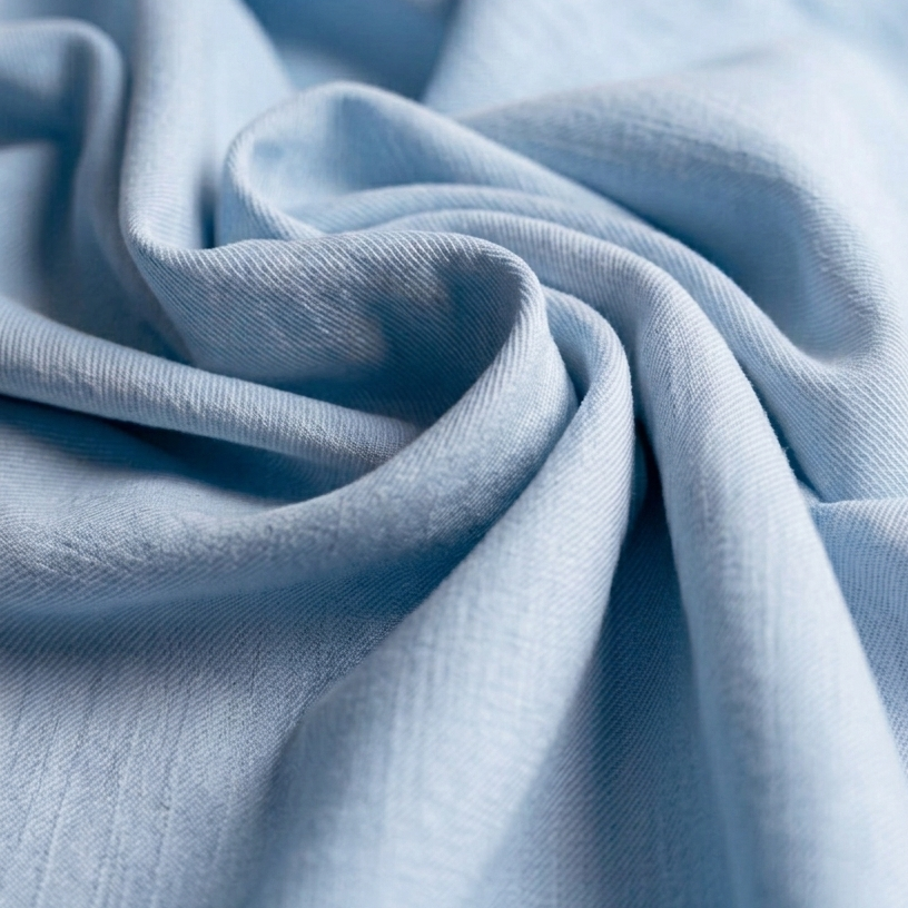Tessuto Twill in Misto Lyocell e Cotone –  ABBY
