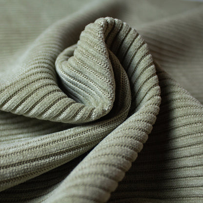 Cappotto velluto rigato in poliestere - ADA