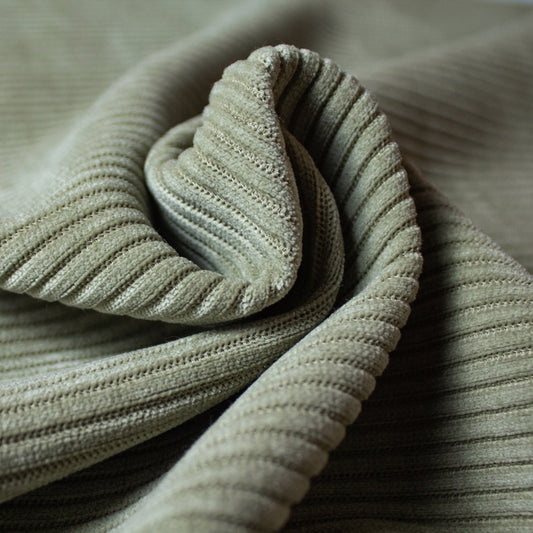 Cappotto velluto rigato in poliestere - ADA