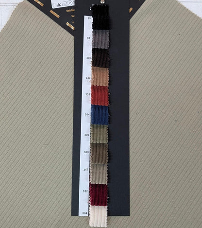 Cappotto velluto rigato in poliestere - ADA