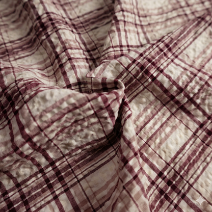 Tessuto Texture a quadri Stile Country-Chic - RANDALL
