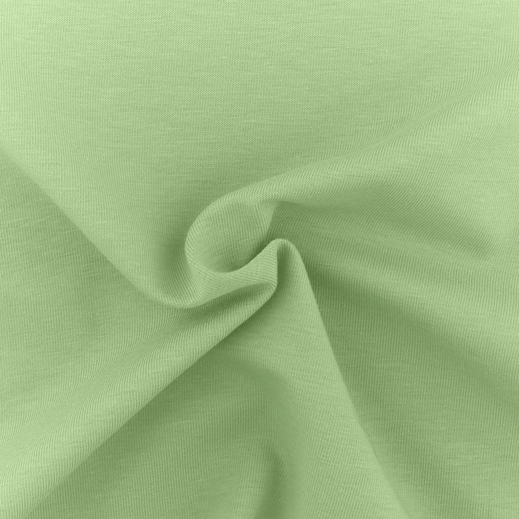 Tessuto Jersey Elastico di Cotone al Metro Colore Aloe 407 Arricciato - Bilbao - La Boutique del Tessuto