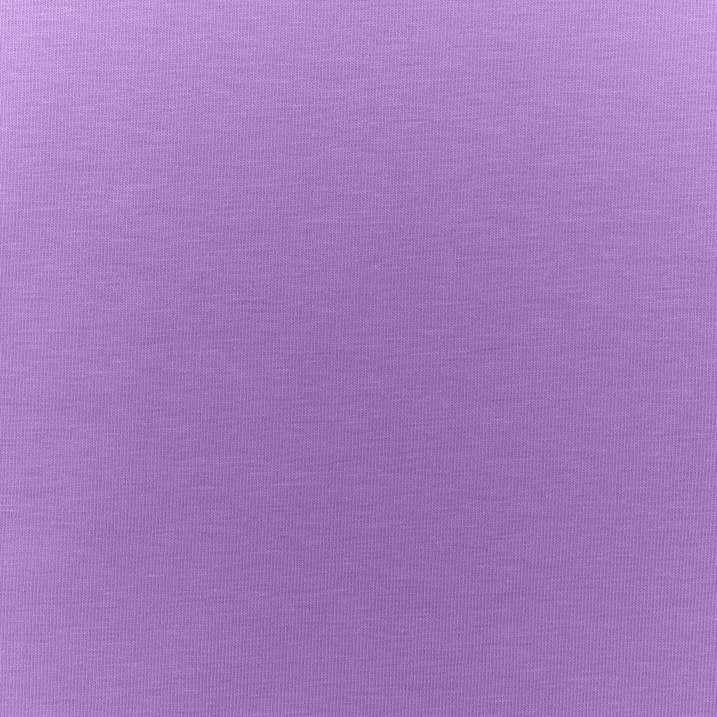 Tessuto Jersey Elastico di Cotone al Metro Colore Lilla 530 Liscio - Bilbao - La Boutique del Tessuto