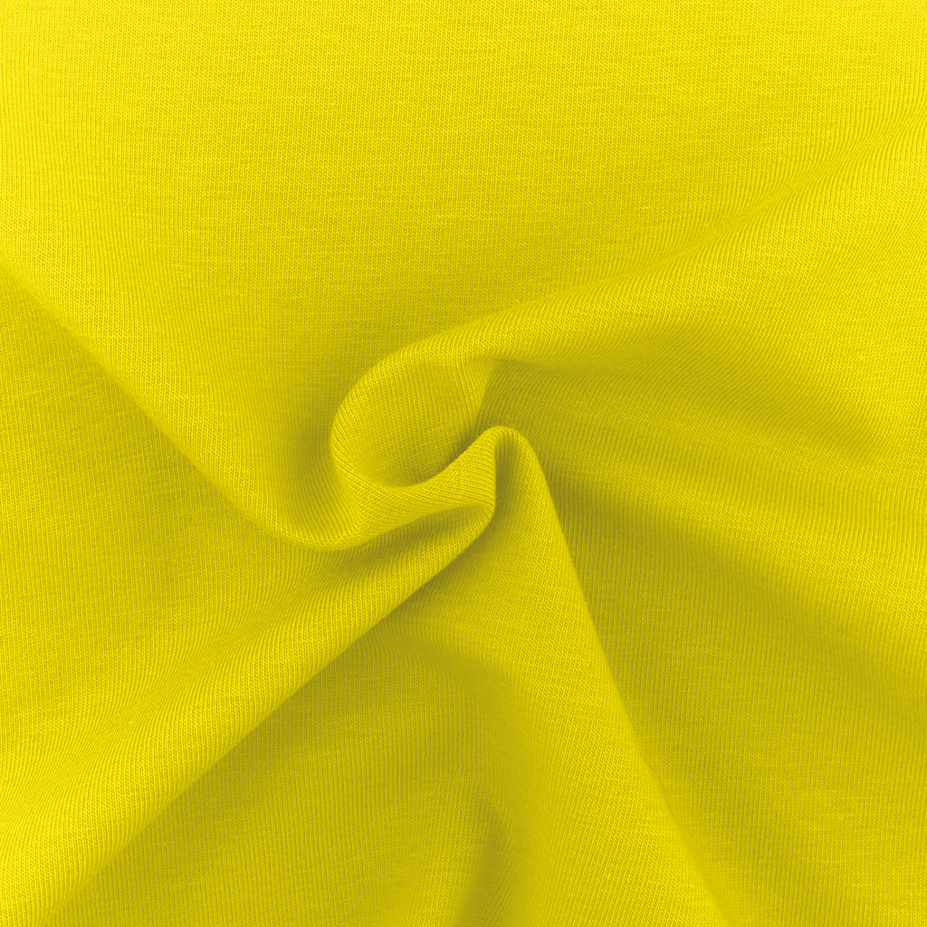 Tessuto Jersey Elastico di Cotone al Metro Colore Lime 701 Arricciato - Bilbao - La Boutique del Tessuto