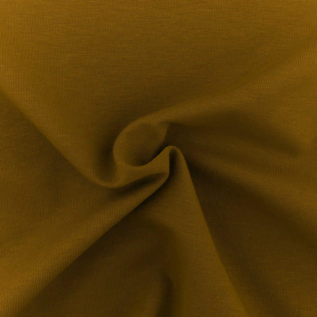 Tessuto Jersey Elastico di Cotone al Metro Colore Olio 712 Arricciato - Bilbao - La Boutique del Tessuto
