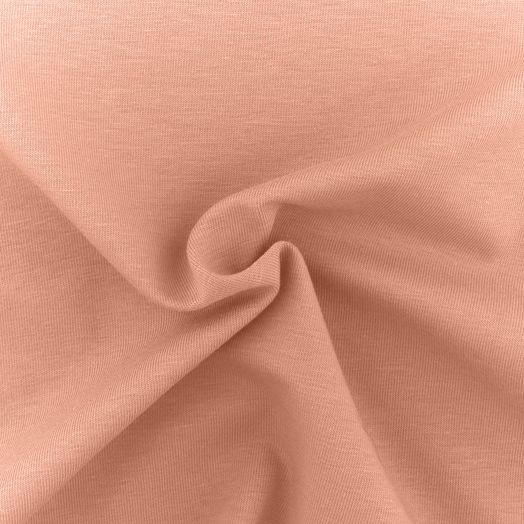 Tessuto Jersey Elastico di Cotone al Metro Colore Rosa 803 Arricciato - Bilbao - La Boutique del Tessuto
