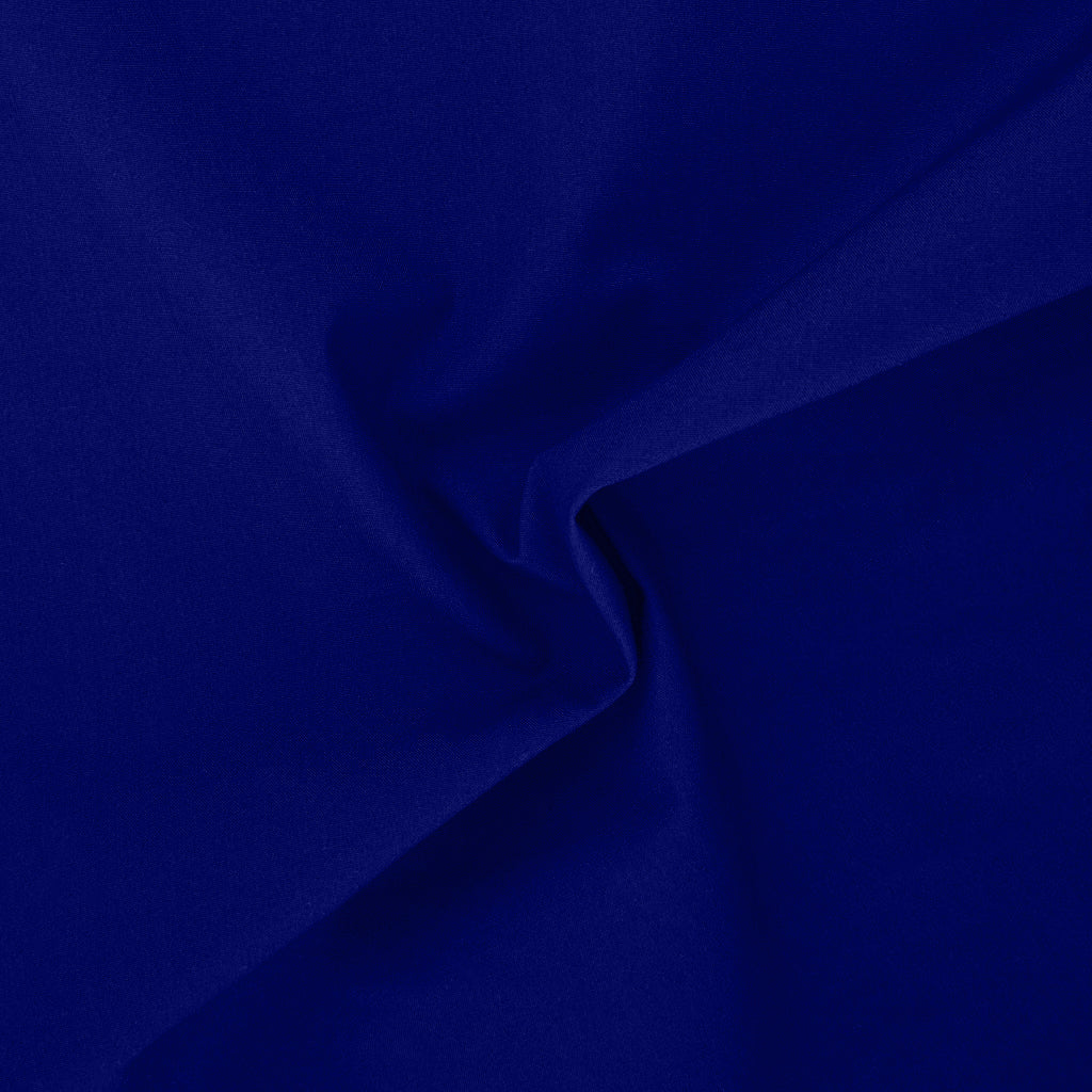 Tessuto Popeline di Cotone al Metro Colore Bluette 203 Arricciato - Giglio - La Boutique del Tessuto 