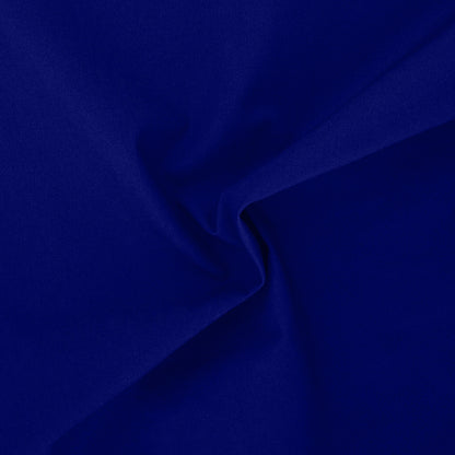 Tessuto Popeline di Cotone al Metro Colore Bluette 203 Arricciato - Giglio - La Boutique del Tessuto 