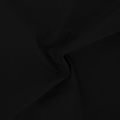 Tessuto Popeline di Cotone al Metro Colore Nero 99 Arricciato - Giglio - La Boutique del Tessuto 