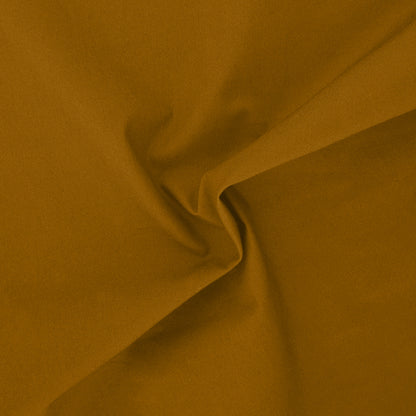 Tessuto Popeline di Cotone al Metro Colore Ocra II 709 Arricciato - Giglio - La Boutique del Tessuto 
