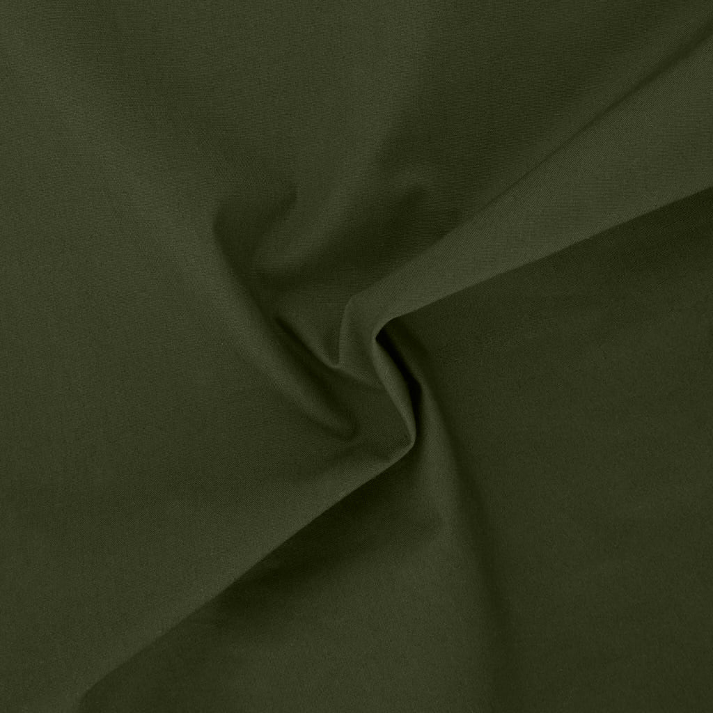 Tessuto Popeline di Cotone al Metro Colore Verde 430 Arricciato - Giglio - La Boutique del Tessuto