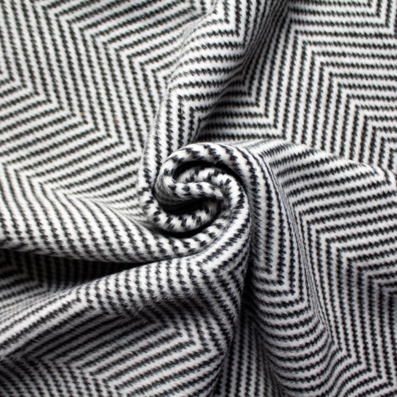 Cappotto spigato in poliestere - AISHA