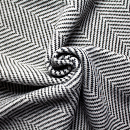 Cappotto spigato in poliestere - AISHA