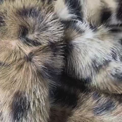 Pelliccia ecologica leopardata - LEOPARDO