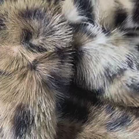 Pelliccia ecologica leopardata - LEOPARDO