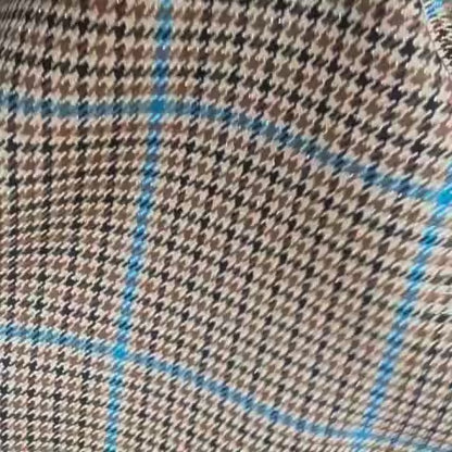 Principe di galles in poliviscosa e lurex - WILLIAM