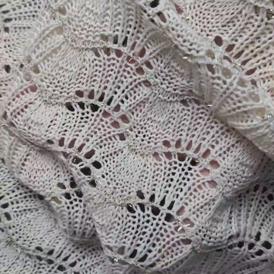 Pizzo in poliestere e cotone con lurex - RIHANNA