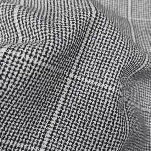 Tessuto Principe di Galles Elasticizzato - JACKIE